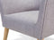 Fauteuil ANGEN Stof Lichtgrijs