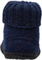 Bergstein Cozy - Sloffen - 100% Zuiver scheerwol - Blauw