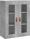 vidaXL - Wandkast - 69,5x34x90 - cm - betongrijs