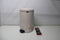 Brabantia NewIcon Prullenbak - 20 liter - Soft Beige - Antislip bodem - Geruisloos deksel
