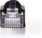 RJ45-Connector - Male - Solid UTP CAT5 - Recht - Verguld - 10 Stuks - PVC - Transparant / Zwart - Polybag