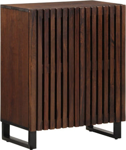 vidaXL - Dressoir - 60x34x75 - cm - massief - mangohout - bruin