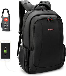 Tigernu Daily - laptop rugzak - anti diefstal usb - 12,5 tot 15,6 inch - zwart