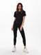 ONLY PLAY ONPNELL SS TRAINING TEE - Dames Sportshirt - Ademend en vochtregulerend - Zwart