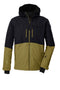 Killtec KSW 53 - Ski Jas Heren - Waterdicht 10000 mm - Zwart/Olijf Groen S