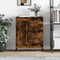 vidaXL - Dressoir - 69,5x34x90 - cm - bewerkt - hout - gerookt - eikenkleurig