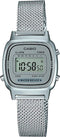 Casio Vintage Mini LA670WEM-7EF Dameshorloge - Quartz - 25 mm - Zilverkleurig
