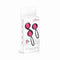 Belaste Kegel Training Set Yoba Siliconen Zwart Roze 2 Onderdelen