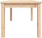 vidaXL Tuintafel 82,5x50,5x45 cm massief grenenhout