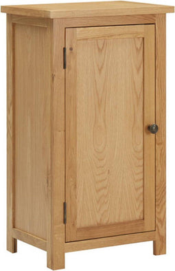 vidaXL - Kast - 45x32x85 - cm - massief - eikenhout