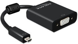 Delock 65558 - Micro HDMI naar VGA + 3,5mm audio - Zwart