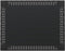 vidaXL - Tuintafel - 59x47x40 - cm - PP - antracietkleurig