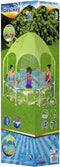 Bestway Splash-in-Shade - Rond Opzetzwembad - UV Careful Zonnescherm - Blauw Groen Wit