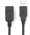 Nedis CCGL60010BK10 - USB A verlengkabel - 100cm - Zwart
