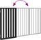 vidaXL - Hondenhek - inklapbaar - 3 - panelen - 150 - cm - populierenhout - zwart