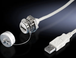 Rittal SZ 2482.210 - Interface verlenging USB-A - Messing 0.5 m