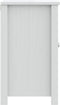 vidaXL - Wastafelkast - BERG - 60x34x59 - cm - massief - grenenhout - wit
