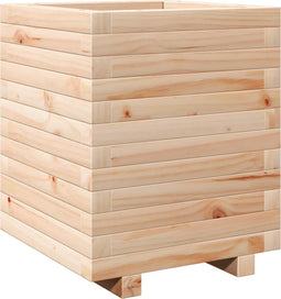 vidaXL - Plantenbak - 40x40x49,5 - cm - massief - grenenhout