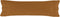 Kussensloop HappyFriday BASIC Terra cotta 45 x 125 cm