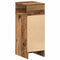 vidaXL - Nachtkastjes - 2 - st - met - lade - 25x31x66 - cm - oud - houtkleurig