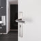 Impresso Dursley - Deurbeslag - Toiletsluiting - Zilver