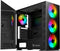 Savio PC Case Prime X1 ARGB Glass Black Midi Tower Zwart