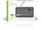 Nedis RDDB5110BK - DAB+ FM-radio - 20 voorkeurzenders - Hout-look