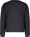 Flo Meisjes Trui - Sweater met zilveren kraaltjes - Navy - Maat 152