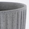 Mica Decorations Dante - Bloempot - H24 x Ø27 cm - Donkergrijs