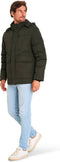 Mario Russo Parka Arctic Jacket - Jas Heren - Winterjas Heren - Waterafstotend - Winddicht - Groen - 3XL