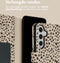 imoshion Hoesje Geschikt voor Samsung Galaxy S24 Plus Hoesje Met Pasjeshouder - imoshion Design Bookcase smartphone - Meerkleurig / Black And White Dots