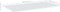 vidaXL - Wandschappen - 4 - st - 80x40x1,5 - cm - bewerkt - hout - hoogglans - wit