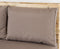 Madison Rugkussen Lounge Panama Taupe - 60 x 40cm