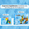 MagniClicks Magnetic Tiles 100 stuks - Montessori magnetisch speelgoed - 3D bouwblokken