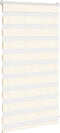 vidaXL - Zebra - rolgordijn - 85x100 - cm - stofbreedte - 80,9 - cm - marmerbeige