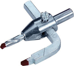 Toolland Gatensnijder voor tegels, diameter gat 30-100 mm, metaal, 100 g