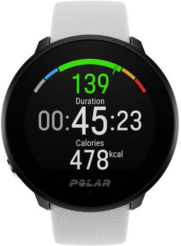 Polar Unite - Smartwatch - Hartslagmeting GPS 50u batterijduur - Zwart (Wit)