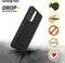 OtterBox Symmetry - Soft case - Krasbestendig Schokbestendig - Zwart (Galaxy S21 5G)