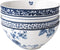 Laura Ashley Blueprint Collectables Kommen set van 4 - Schaaltjes - Ø16cm - Assorti