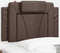 vidaXL - Hoofdbordkussen - 90 - cm - kunstleer - bruin