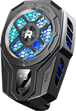 Remax RT-F8i - Telefoonkoeler - Temperatuurweergave - Zwart