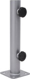 vidaXL - Parasolvoet - voor - Ø32/34/38 - mm - stok - staal - zilverkleurig