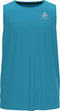 ODLO Tank ESSENTIAL - Hardloopsinglet - ZeroScent technologie - mykonos blue - Maat S