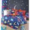 Beddengoedset - Dekbedovertrek 220 x 240 cm + 2 kussenslopen 60 x 60 cm - 65% katoen 35% polyester - Blauw