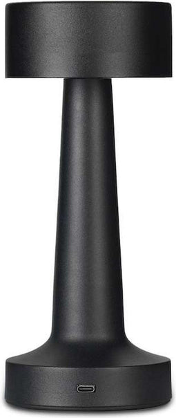 Buccan Dumbbell - Tafellamp - 3 lichtstanden en touchbediening - Zwart