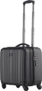 JSA trolley - 2in1 - ABS - mat zwart - JU-45554