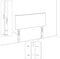 vidaXL - Hoofdbord - 100x5x78/88 - cm - fluweel - roze