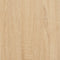 vidaXL - Dressoir - 69,5x34x90 - cm - bewerkt - hout - sonoma - eikenkleurig
