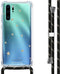 iMoshion Hoesje Geschikt voor Huawei P30 Pro Hoesje Met Koord - iMoshion Design Hoesje met Koord - Goud / Transparant / Goud