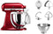 KitchenAid Artisan 5KSM175PSECA - Keukenrobot - 4,8L RVS kom - Appelrood